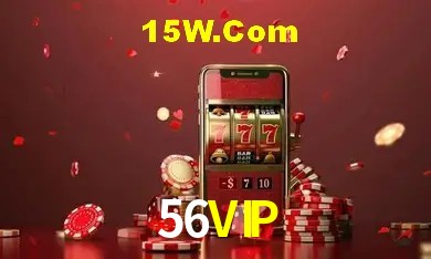 Tela de boas-vindas e lobby de jogos do aplicativo 56VIP
